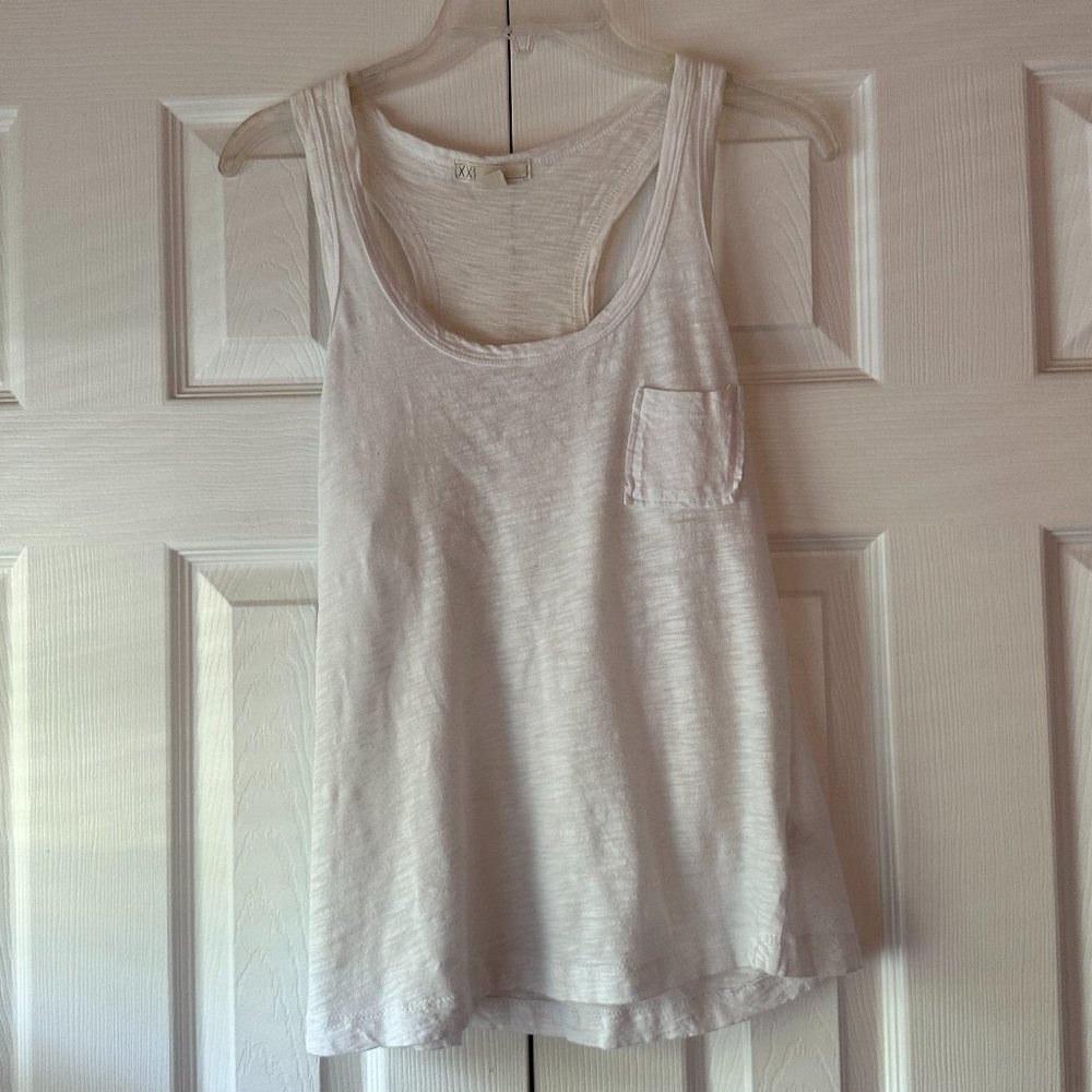 White Tank Top Racerback - Picture 2 of 11